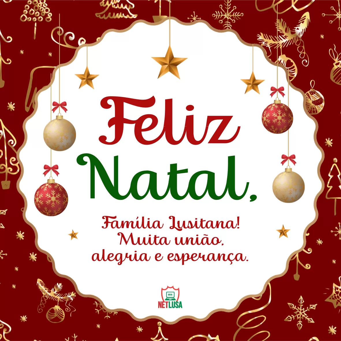 Feliz Natal a todos