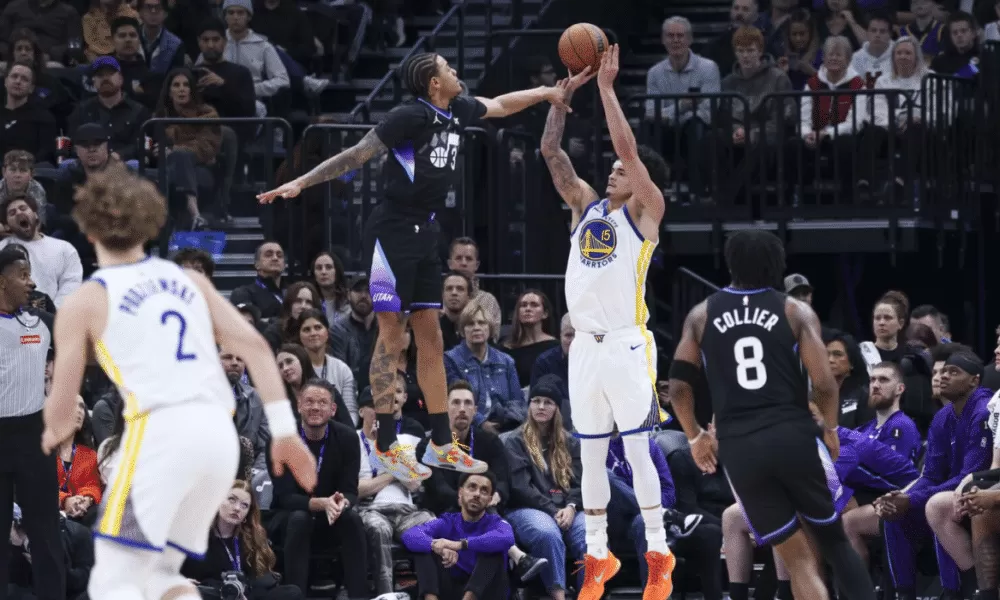 Gui Santos bate recorde pessoal em vitória do Warriors sobre o Utah Jazz