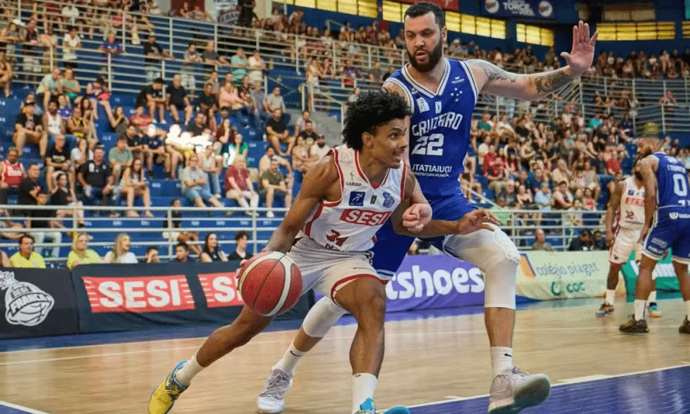 Sesi Franca domina Cruzeiro e sobe na tabela do NBB