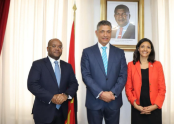 CONSELHEIRA DO GOVERNO DOS ESTADOS UNIDOS DE AMÉRICA RECEBIDA EM AUDIÊNCIA PELO MINISTRO DA ENERGIA E ÁGUAS