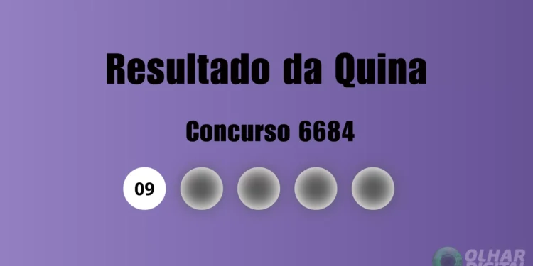 Quina 6684: veja resultado de hoje, quarta-feira (19)
