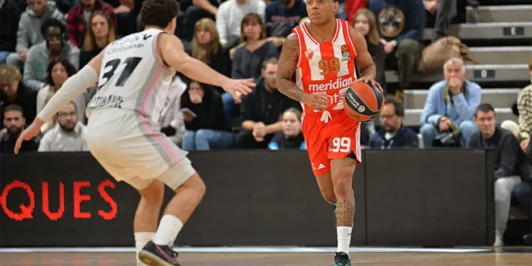 Estrela Vermelha, com Yago, conquista vitória na Euroliga