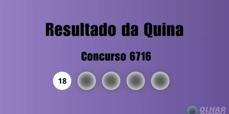 Quina 6716: veja resultado de hoje, segunda-feira (28)
