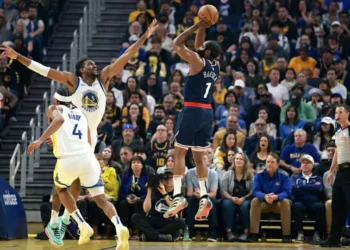 Warriors, sem Gui Santos, perdem para Clippers e vão ao play-in