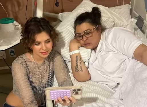 A visita fofa que Preta Gil recebeu no hospital antes do show de Gil em SP