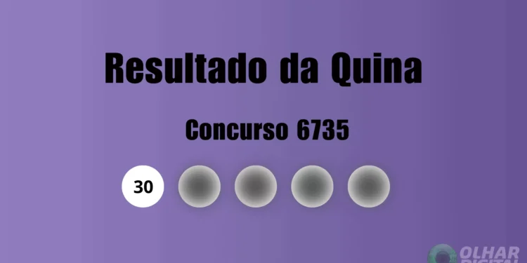 Quina 6735: veja resultado de hoje, quarta-feira (21)