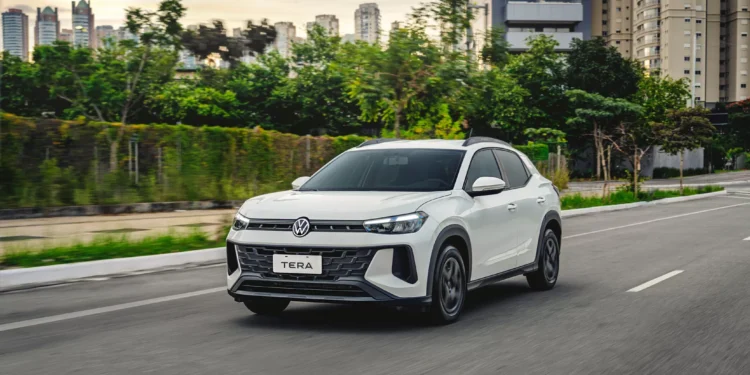 Volkswagen lança SUV Tera por quase R$ 100 mil e marca estreia de IA