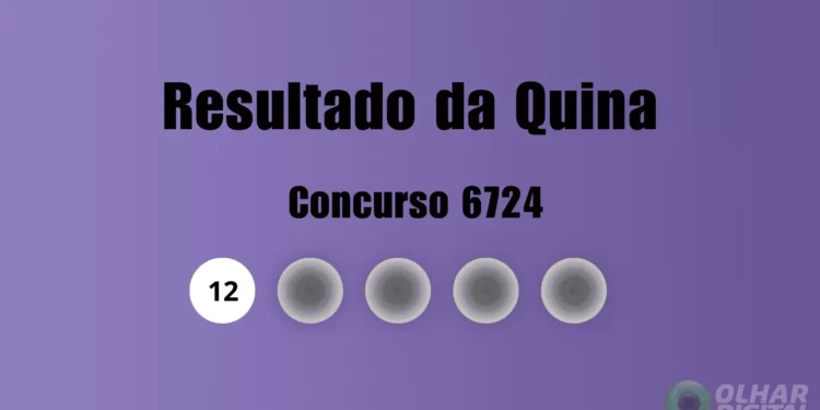 Quina 6724: veja resultado de hoje, quinta-feira (8)