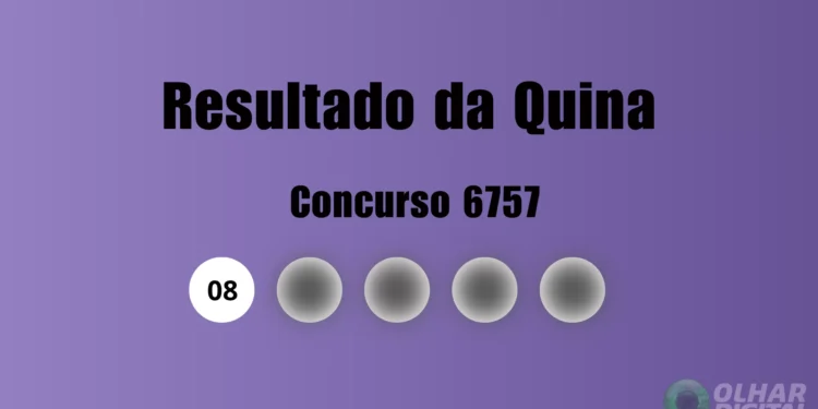 Quina 6757: veja resultado de hoje, segunda-feira (16)