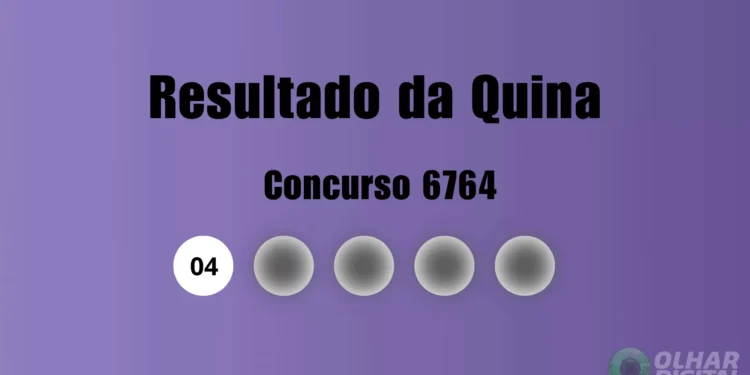 Quina 6764: veja resultado de hoje, quinta-feira (3)