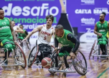 Brasil perde do Canadá em amistoso de basquete em cadeira de rodas