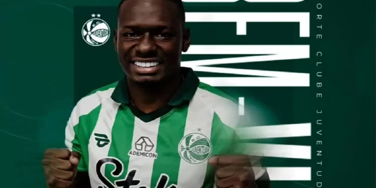 Volante Hudson, emprestado pela Portuguesa, é anunciado como reforço do Juventude