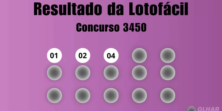 Lotofácil 3450: veja resultado de hoje, quarta-feira (23)