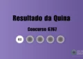 Quina 6767: veja resultado de hoje, segunda-feira (7)