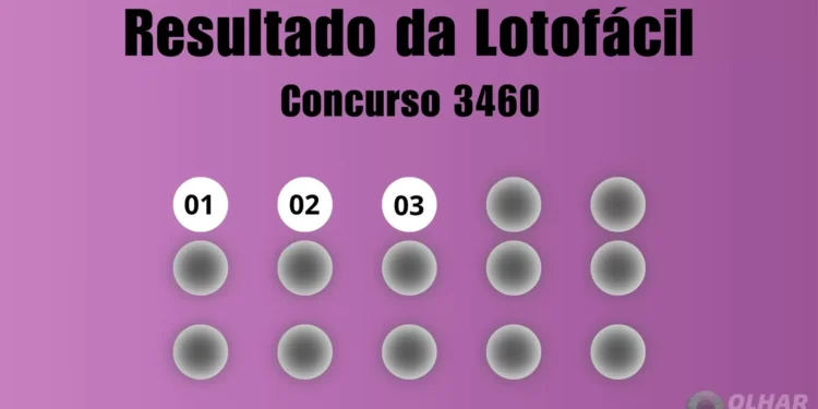 Lotofácil 3460: veja resultado de hoje, segunda-feira (4)