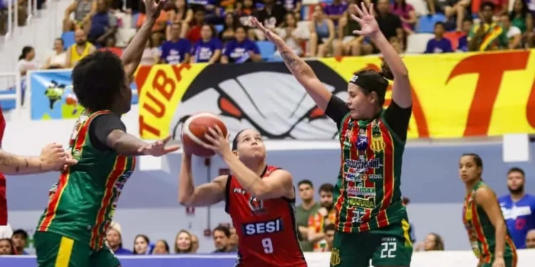 Sesi Araraquara bate Sampaio na prorrogação e abre 2 a 0 na final da LBF