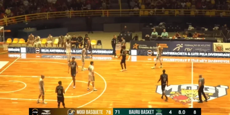 Com 27 pontos de Johnson, Mogi vence Bauru pelo Estadual