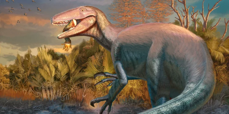 Nova espécie de dinossauro é encontrada na Argentina com presa entre os dentes