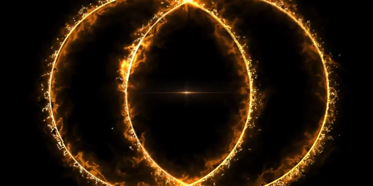 Luz distante revela círculo de rádio estranho mais poderoso já encontrado