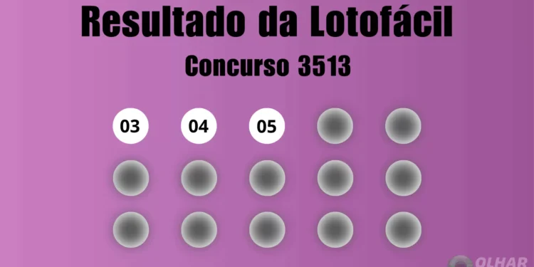Resultado da Lotofácil de hoje: veja números e ganhadores do concurso 3513 (quarta, 15/10)