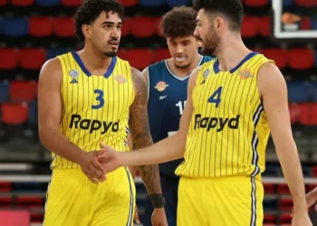 Marcio Santos anota 15 pontos na vitória do Maccabi Tel Aviv