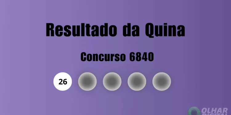 Resultado da Quina de hoje: veja números e ganhadores do concurso 6840 (terça, 30/09)