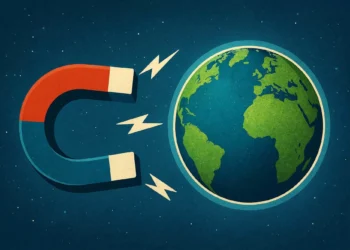 Onde está localizado o campo magnético mais forte da Terra?