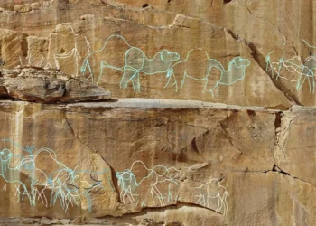 Artes rupestres de 12 mil anos indicavam rotas no deserto