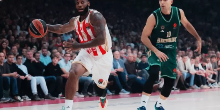 Estrela Vermelha assume liderança provisória da Euroliga