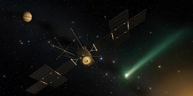 Sonda revolucionária espia visitante interestelar 3I/ATLAS este mês