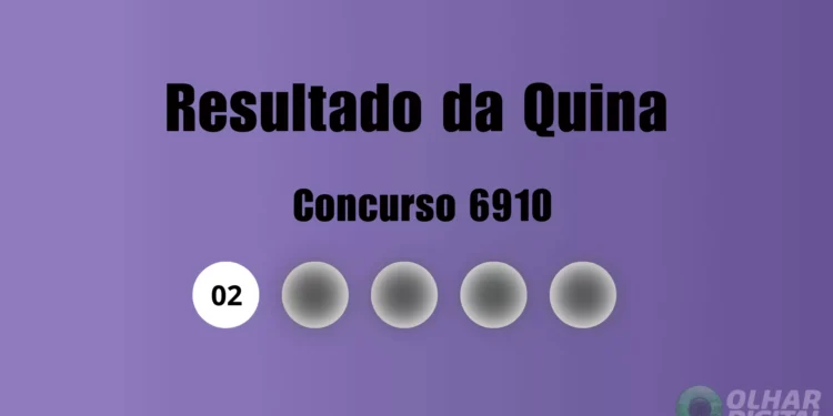 Resultado da Quina de hoje: veja números e ganhadores do concurso 6910 (terça, 23/12)