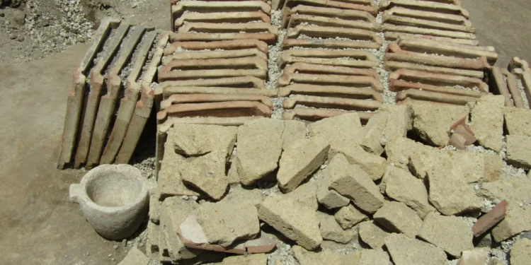 Escavação em Pompeia esclarece técnicas de construção romanas