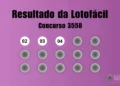 Resultado da Lotofácil de hoje: veja números e ganhadores do concurso 3558 (terça, 09/12)