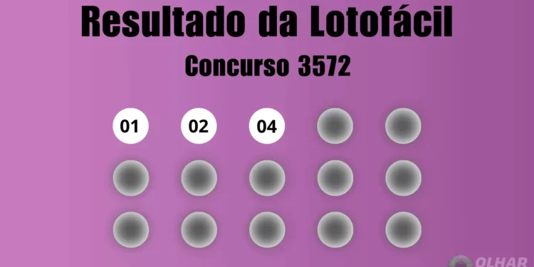 Resultado da Lotofácil de hoje: veja números e ganhadores do concurso 3572 (sexta, 26/12)