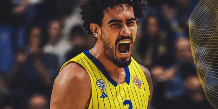 Brasileiros têm atuações importantes em vitórias de Maccabi e Estrela Vermelha na Euroliga