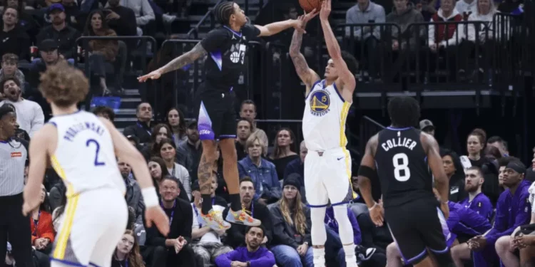 Gui Santos bate recorde pessoal em vitória do Warriors sobre o Utah Jazz