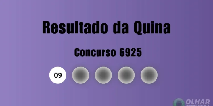 Resultado da Quina de hoje: veja números e ganhadores do concurso 6925 (segunda, 12/01)