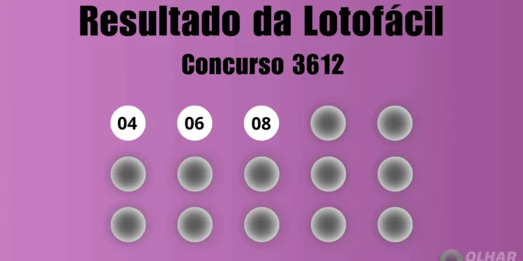 Resultado da Lotofácil de hoje: veja números e ganhadores do concurso 3612 (quinta, 12/02)