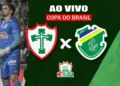 AO VIVO: Acompanhe Portuguesa x Altos-PI, pela Copa do Brasil