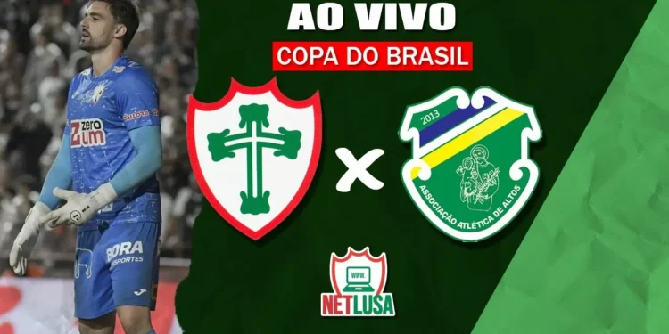 AO VIVO: Acompanhe Portuguesa x Altos-PI, pela Copa do Brasil