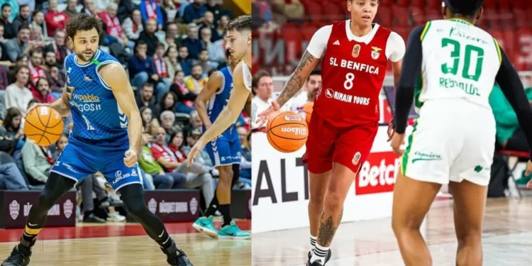 Raulzinho/Meindl e Emanuely/Letícia combinam para mais de 23 pontos na Espanha e Portugal